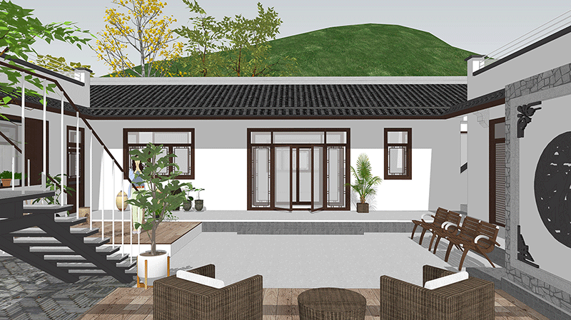 北京怀柔孙家三合院